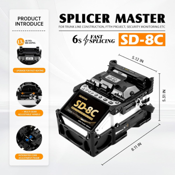 Core Alignment Fusion Splicer for Ultra-Low Loss Connection