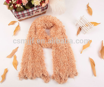 Fashion Khaki Color Women's Winter Changeable Long Warm Stretchy Microfiber Magic Scarf /Wrap Shawl