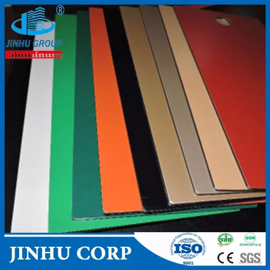 Brazil Hot PE/PVDF Coated Aluminum composite panel ACP