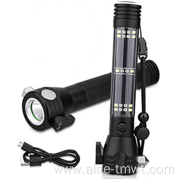 Emergency solar torch products Hammer Compass solar torch