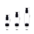 empty luxury plasic 15ml 30ml 50ml airless pump cosmetic spray AS bottle