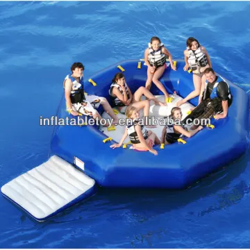 2013 inflatable Bravo towable and lounge ,inflatable water lounge