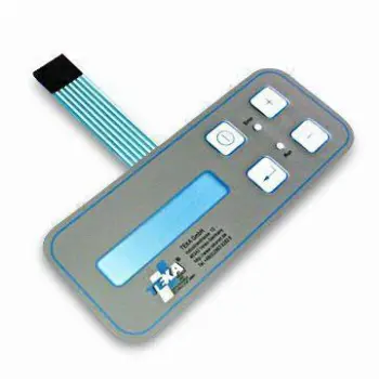 Membrane Keypad with Open Circuit Resistance of Above 10M Ohms