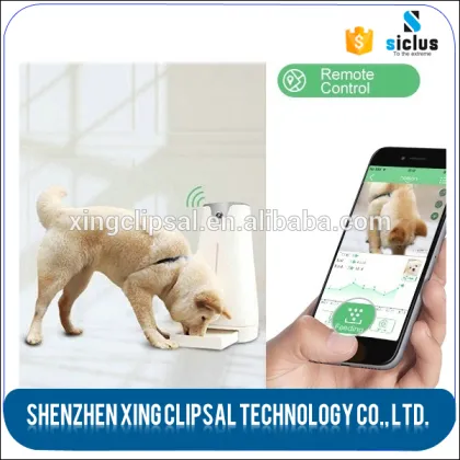 Smart remote control automatic pet feeder auto pet feeder automatic pet feeder