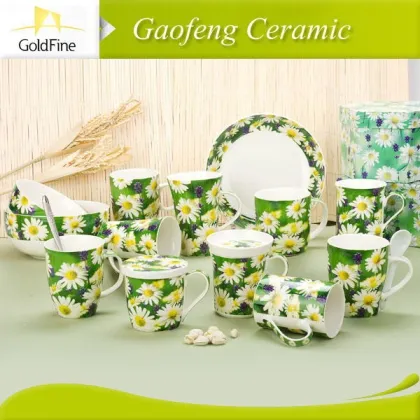 christmas porcelain and tableware