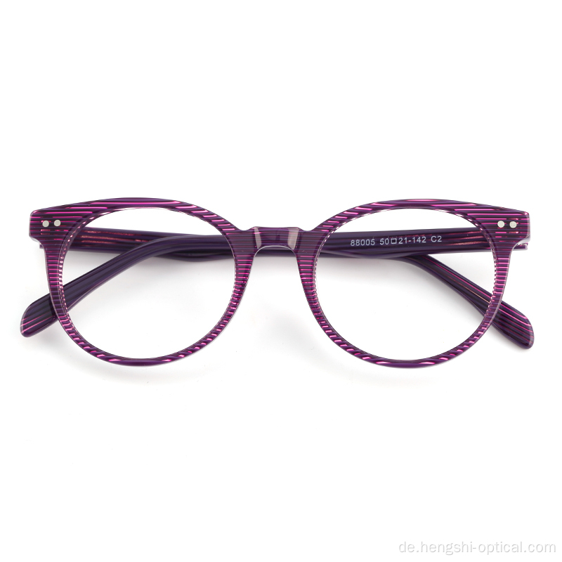 Frauen optische Brille Acetatrahmen