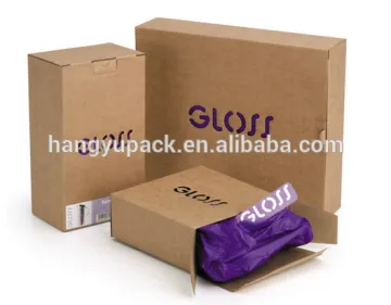 HYSHL clothing box, shipping box, kraft box best sale