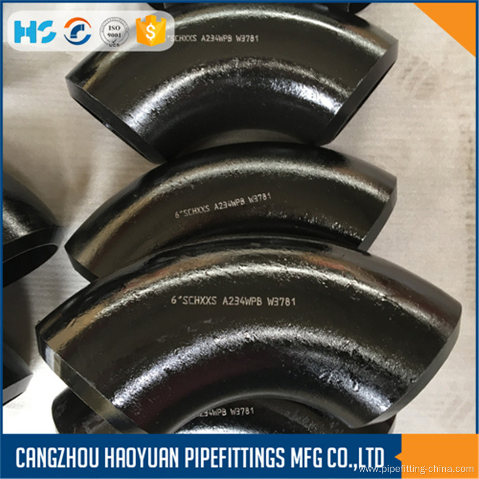 A234 Schedule 80 Steel Pipe Fittings Elbow