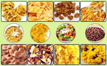 Breakfast Cereal Production Machine: Nutritional Cereal Maker for Cereal Processing