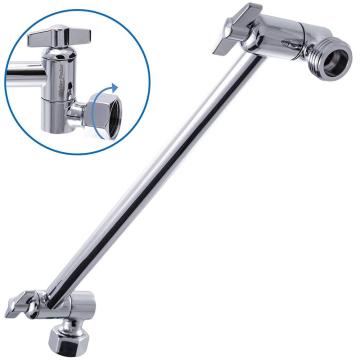 universal adjustable wall mounted rotate brass shower arm
