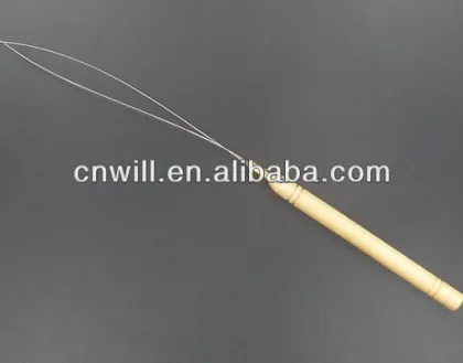 Micro Loop Wood Handle Hair Extension Tools