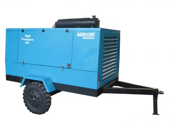 Outdoor Application Diesel Driven Screw Compressor