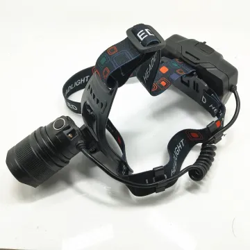 2000Lumen Rechargeable Hunting Headlamp P50 LED with 3 Batteries