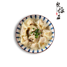 Большие вонтоны из свежей свинины ручной работы в стиле Хучжоу, кустарные работы