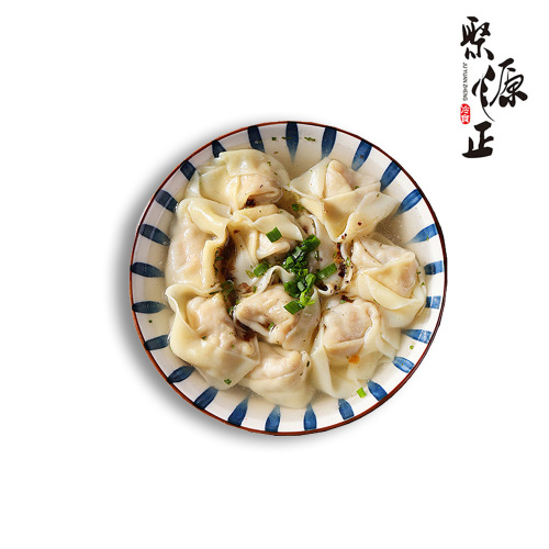 El Yapımı Huzhou Tarzı Taze Domuz Eti Zanaatkar Büyük Wontons