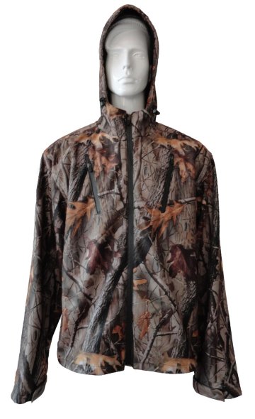 Waterproof Camo Hoody Jacket