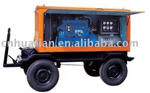 Trailer mounted Ricardo diesel Power Generator Set