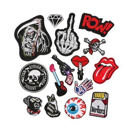 Custom Fashion Sports Club Embroidered Patches for Clothing