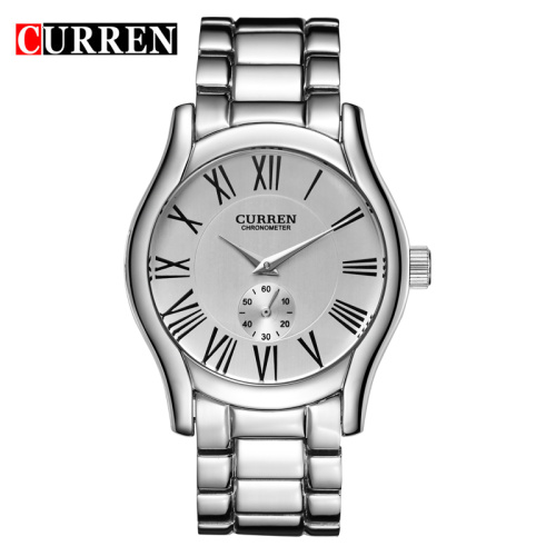 Curren Brand Stainless Steel Men Business Quartz Watches