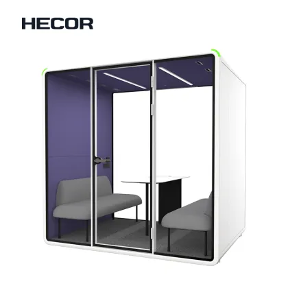 Smart-Tech 4 Person Meeting Booth