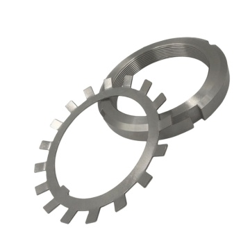 High Quality Fast Delivery Metric Thread Bearing Lock Nut KM13 KM14 with Washer MB22