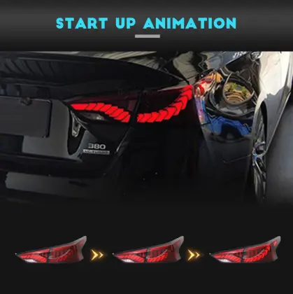 HCMOTIONZ Car Tail Lights For Nissan Altima 2019-2021