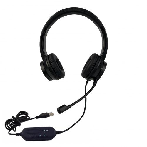 USB plug telephone headset