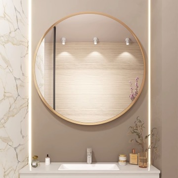 Large Gold Arch Wall Mirror