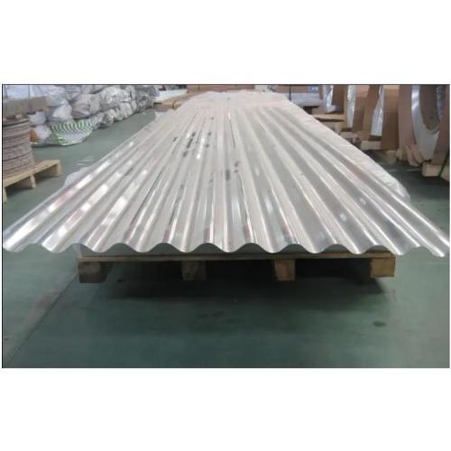 Material DX51D Folha de coberturas de aço galvanizada