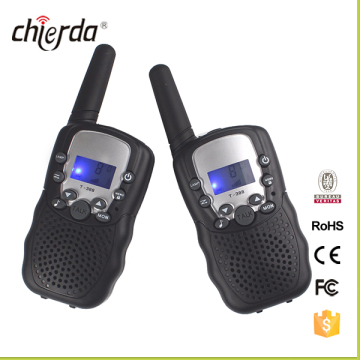 Black 3.7V external microphone portable handheld interphone