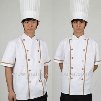 MEN'S CHINESE STYLE COTTON CHEF'S UNIFORM