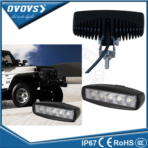 OVOVS trade assurance aluminum mini bar light 15w led licht for motorcycle truck