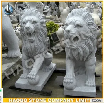 Lion statue animal sculptures garden decoration