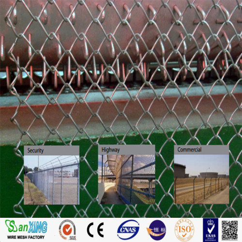 Reinforcing Welded Wire Mesh Fence Diamond Chain Link Fence Supplier