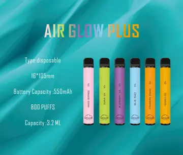 800 Puffs Disposable Vape Pen 3.6ml Eliquid Electronic Cigarette