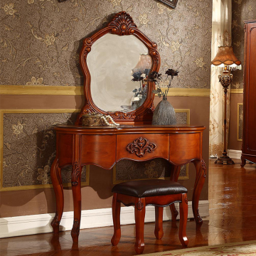 Factory direct sale simple dressing table designs with mirrored