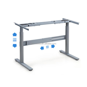 2 Motor 3 Stage Electric Height Adjustable Table Base