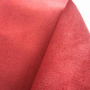Suede fabric, used in apparel and home textile