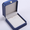 Blue Leather Jewelry Box