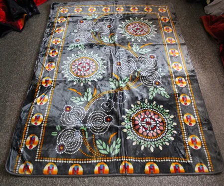 Stock 100%Polyester Blanket/Mink Blanket/Fleece