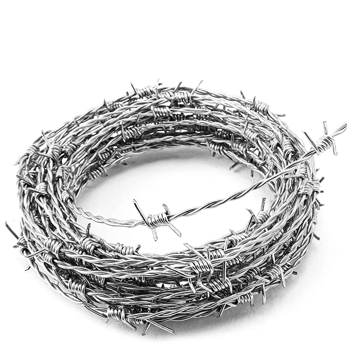 Concertina de acero galvanizado Razor de alambre de alambre de púas