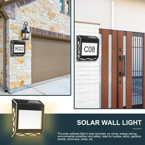 Водонепроницаемые знаки номера светодиодов и сумерки