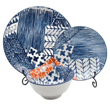 Set Custom Porcelain Pad Printing Dinnerware Sets