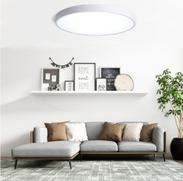 Modern Round LED Ceiling Light: 50CM 32W Indoor Nordic Large Surface White Light