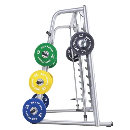 Commercial Flat Oval Tube Strength Training Smith Machine
