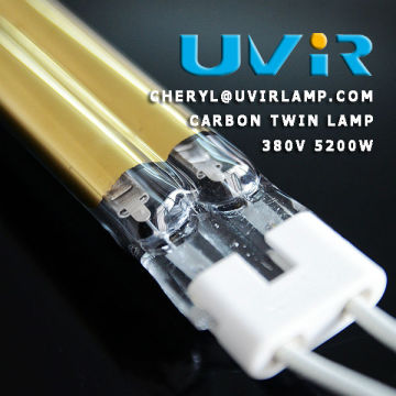 Carbo Fiber TwinLamp Infrared Emitter
