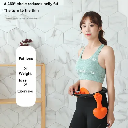 Smart Counting Fitness Sport Hoop Not Fall Adjustable Sport Hoops Gymnastic Hoop Thin Waist Gym Fitness Circle Sport Hoops