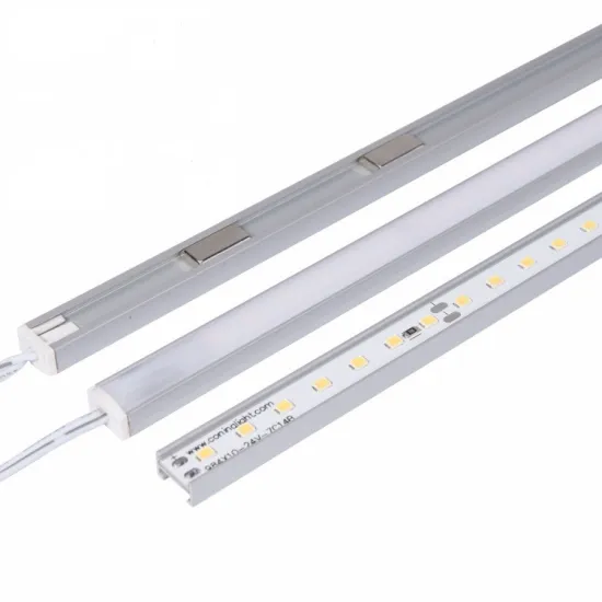 2024 LED Display Cabinet Hard Strip Light 12V Magnetic High-Brightness Line Light for Shelf Supermarket Lighting - WHITE