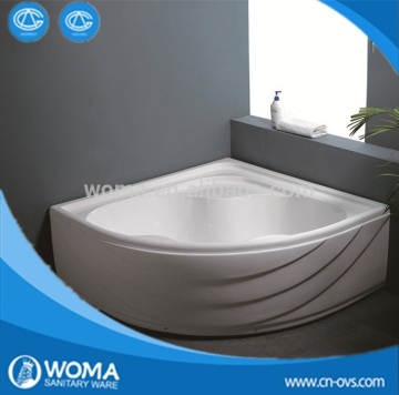 Simple Sitting Corner Acrylic fiberglass bathtub