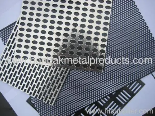 Micro Stainless Steel/aluminium Perforated Metal Sheet 